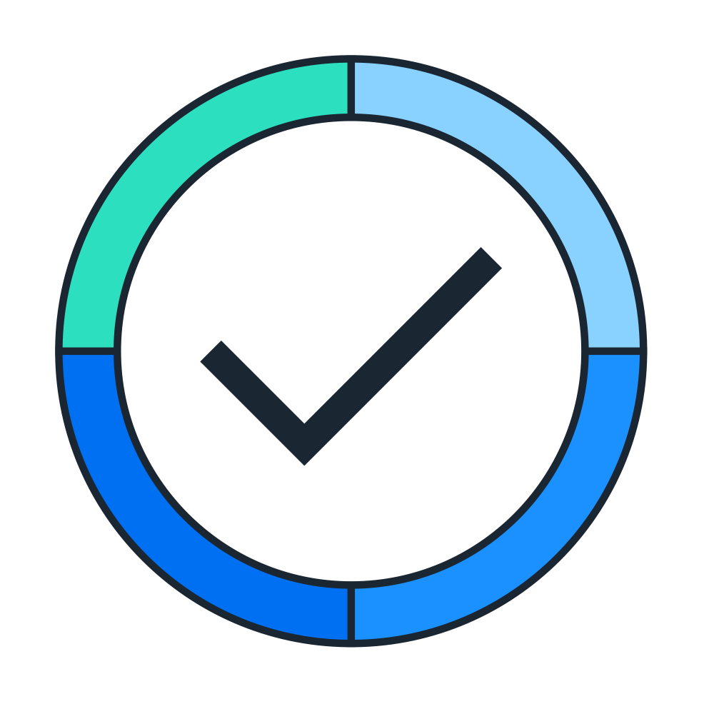 checkmark pictogram